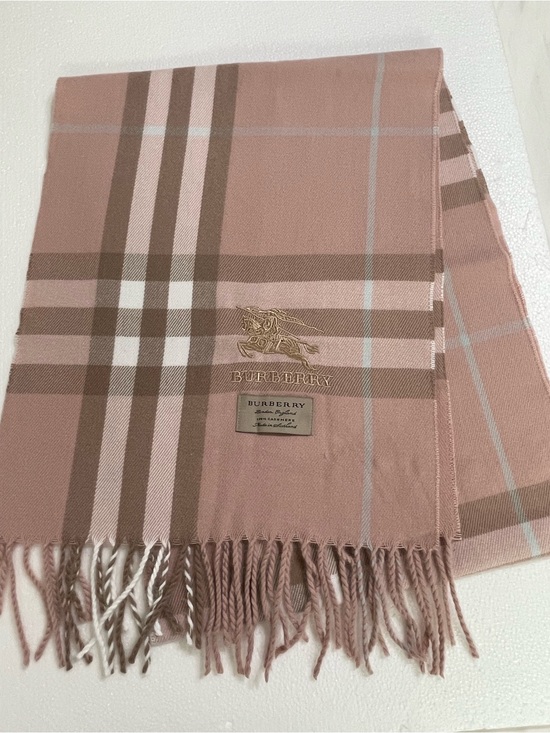 GWP Burberry Accessories - GWP Burberry Check Cashmere Scarf